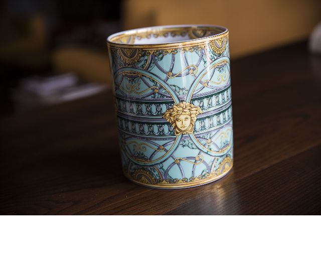 Vase la scala del palazzo porcelain green