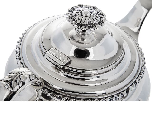 Teapot Silver London Gb 1824 1825 Selezione Zanolli 134096 V81r0708