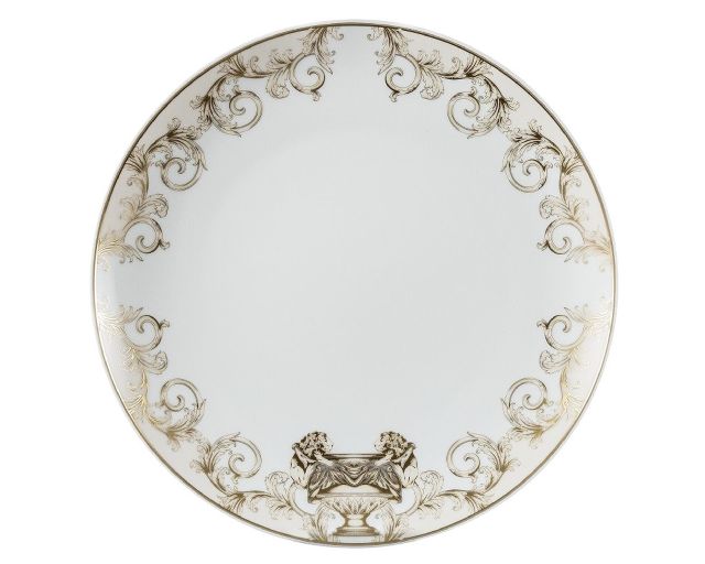 Piatto piano la coupe des dieux porcellana