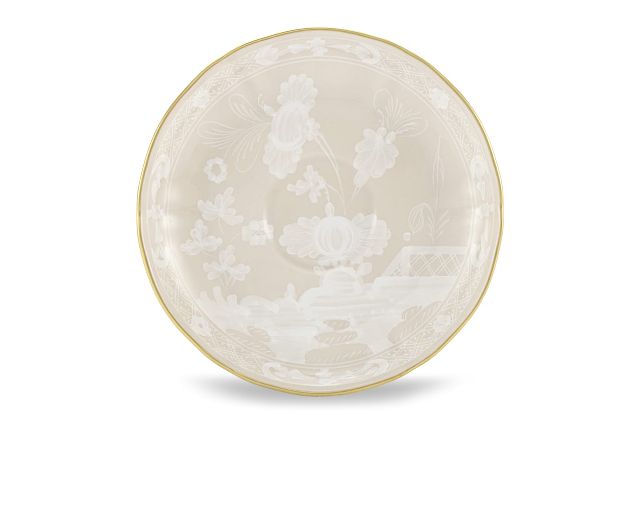 Coffee saucer oriente italiano meringa porcelain
