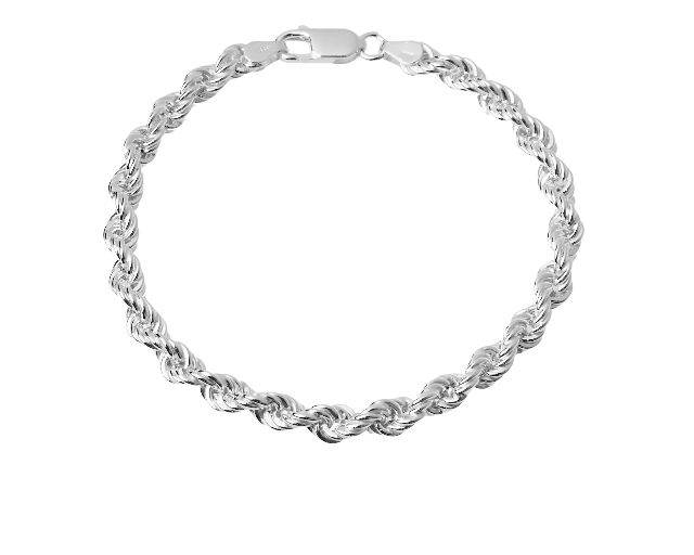 Bracciale argento torciglione