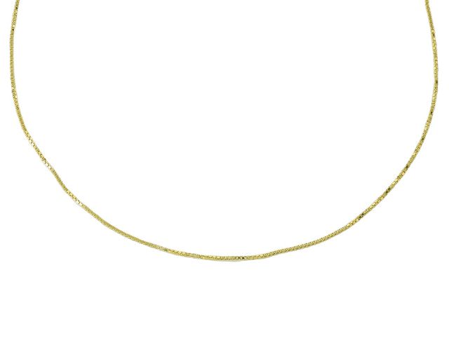 Collana oro 9 kt a maglia veneziana