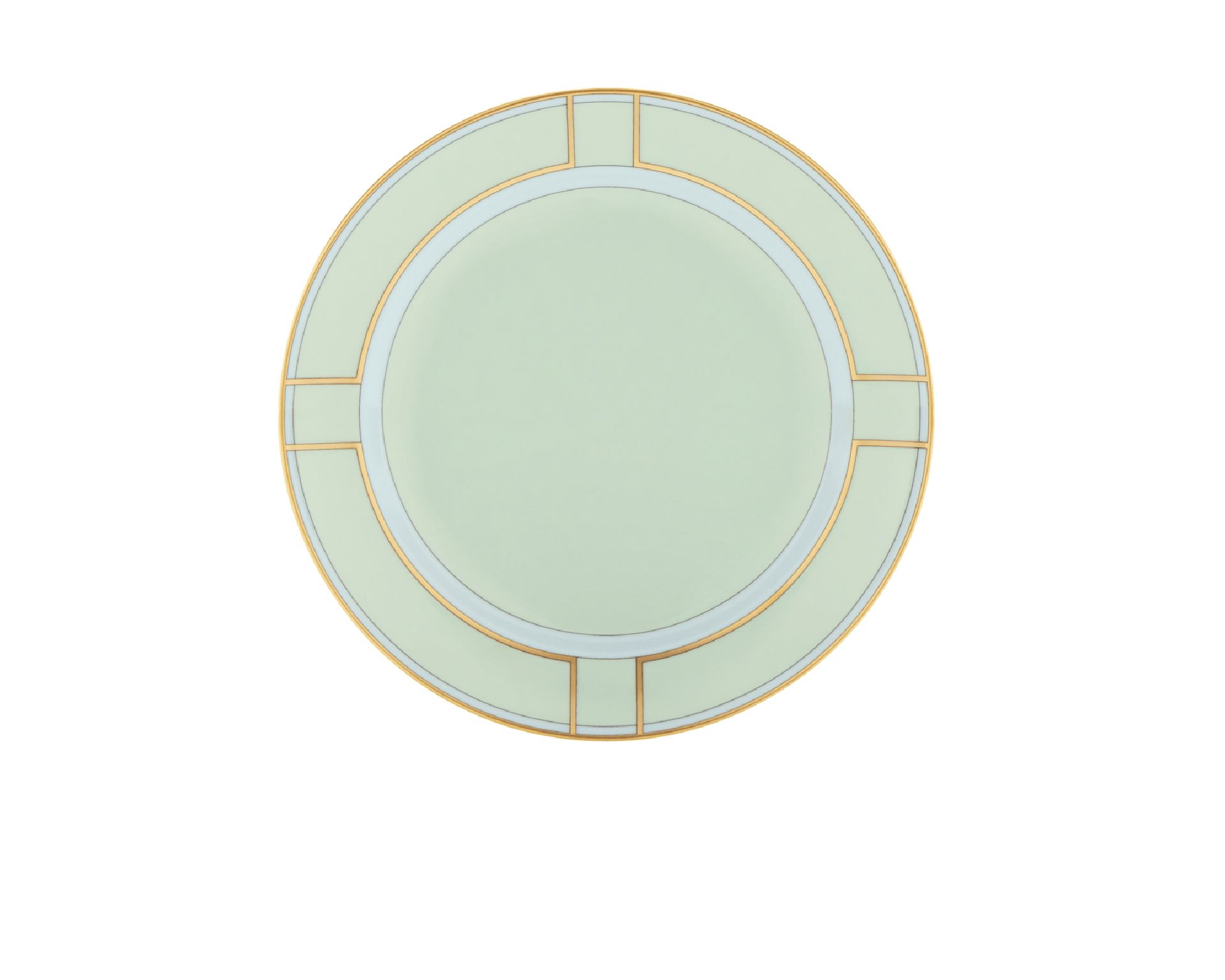 Dessert Plate Diva Porcelain Green Richard Ginori 183584 F00800pt1100200d00