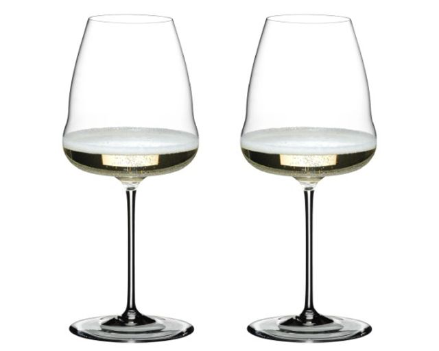Champagne glass winewings crystal 2 pieces