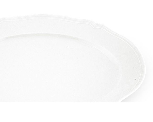 Large Oval Tray Antico Doccia Porcelain White Richard Ginori 180653 F00300vs1300385b00
