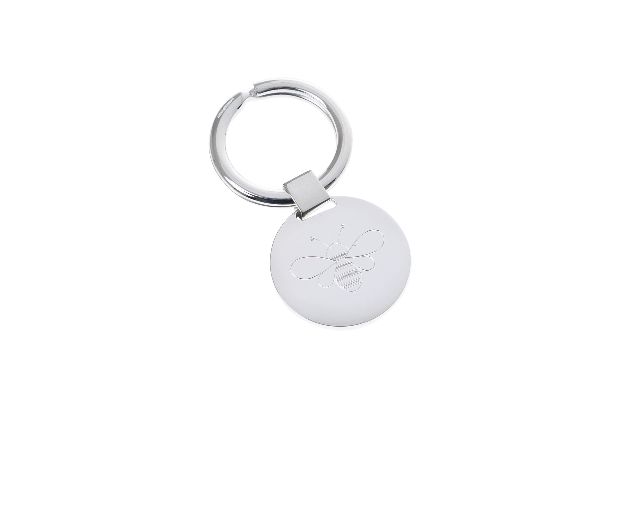 Keychain Silver With Round Plate Selezione Zanolli 154277 2vb48pct