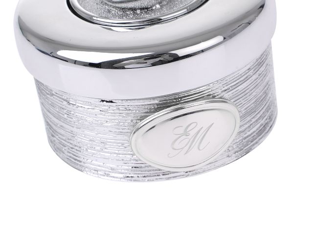 Scatolina Con Fedi Argento E Ciuffo Portaconfetti Selezione Zanolli 167880 941ma4751mhx