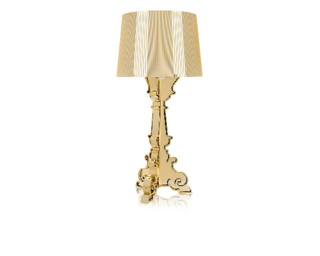 Table Lamp Bourgie Metallic Gold Kartell