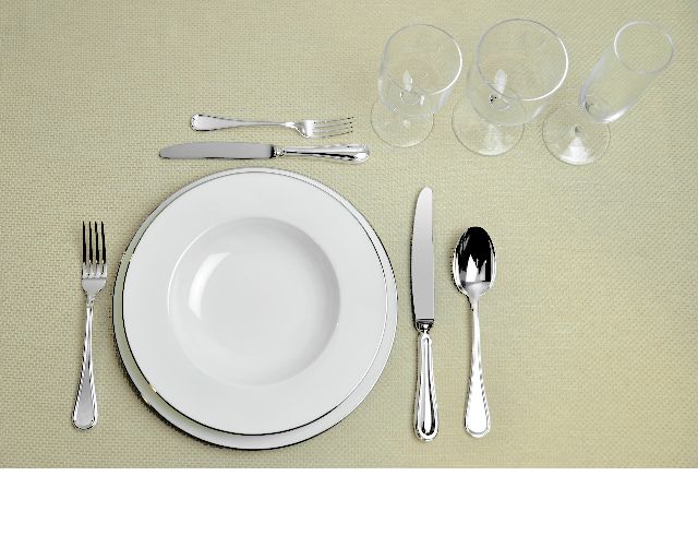 Servizio Posate Argento In Stile Inglese 5 Pezzi Selezione Zanolli 136463 Za105