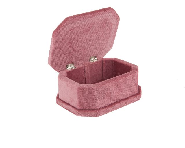 Scatola Portagioie Argento E Velluto Rosa Selezione Zanolli 129659 248sc534ra