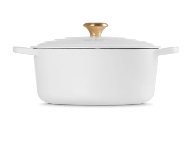 Round Cocotte Evolution Cast Iron White Le Creuset