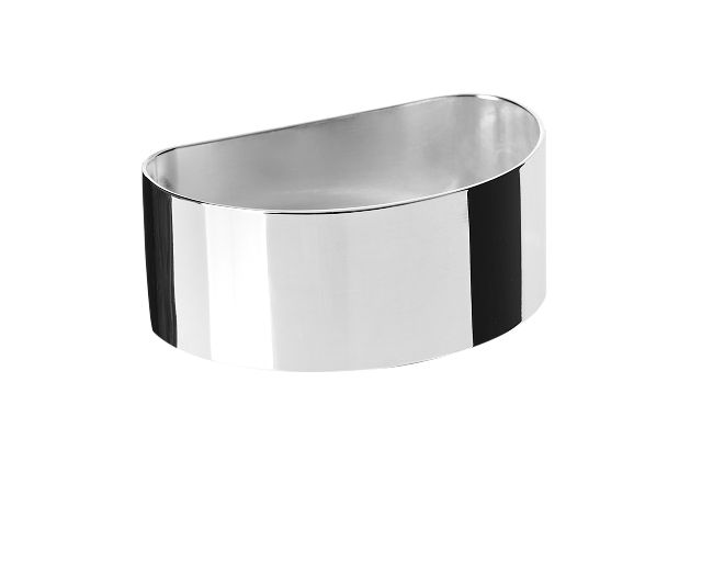 Baby napkin holder silver