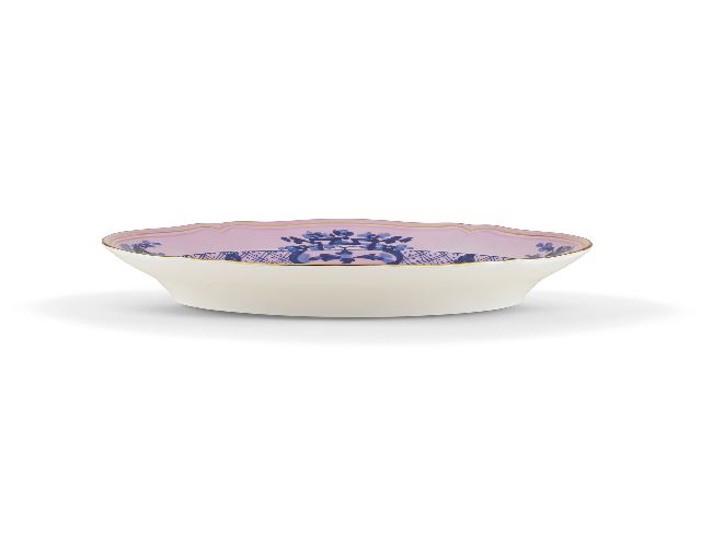 Vassoio Ovale Oriente Italiano Azalea Porcellana Richard Ginori 150935 F00300vs1300340a59