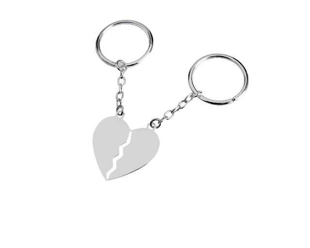 Divisible Keychain Heart Silver Selezione Zanolli 27394 611pccuore