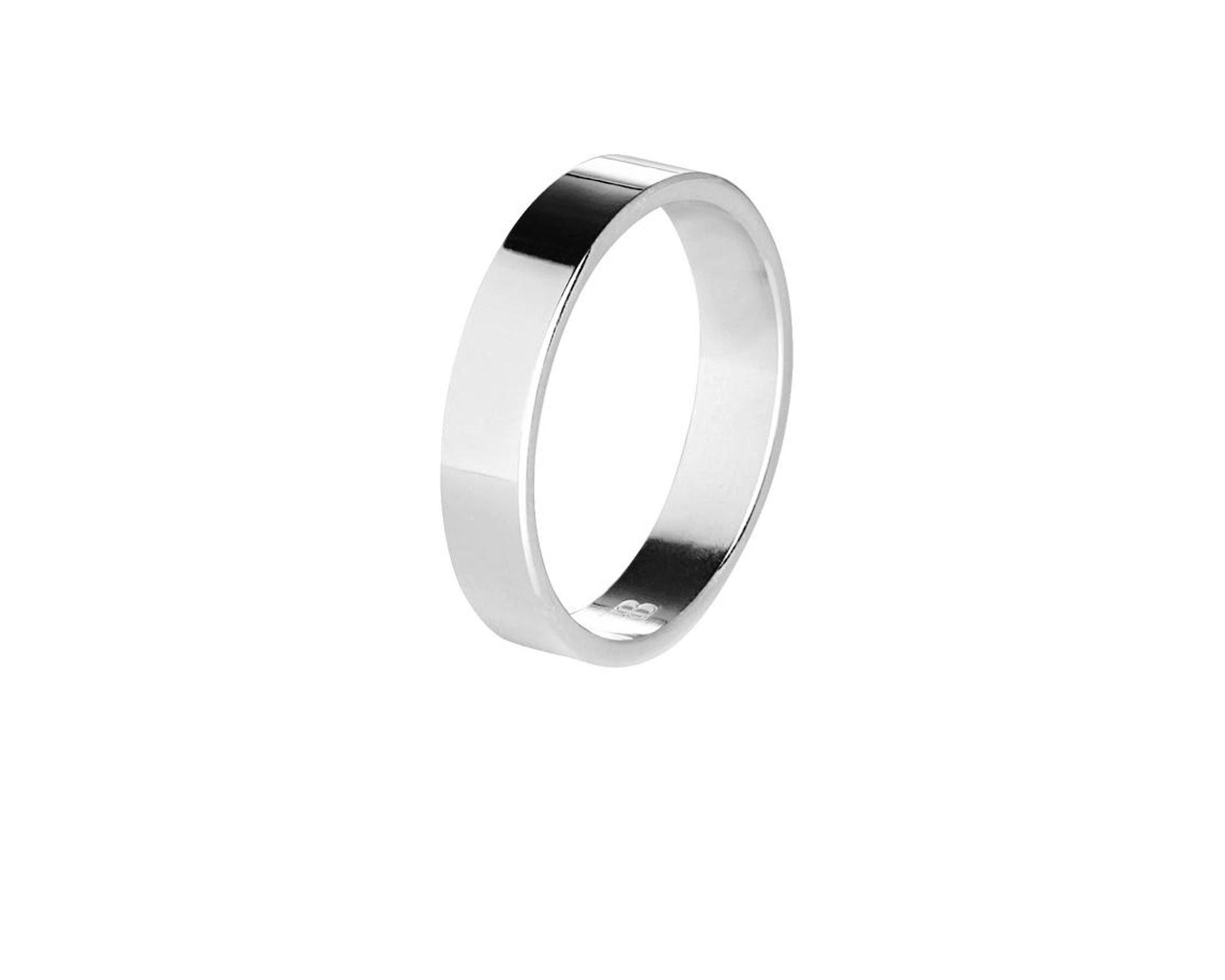 Wedding Ring Silver Flat Boccadamo 151333 927fd00610