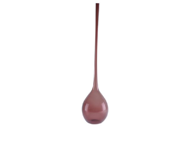 Vaso bolle vetro di murano viola