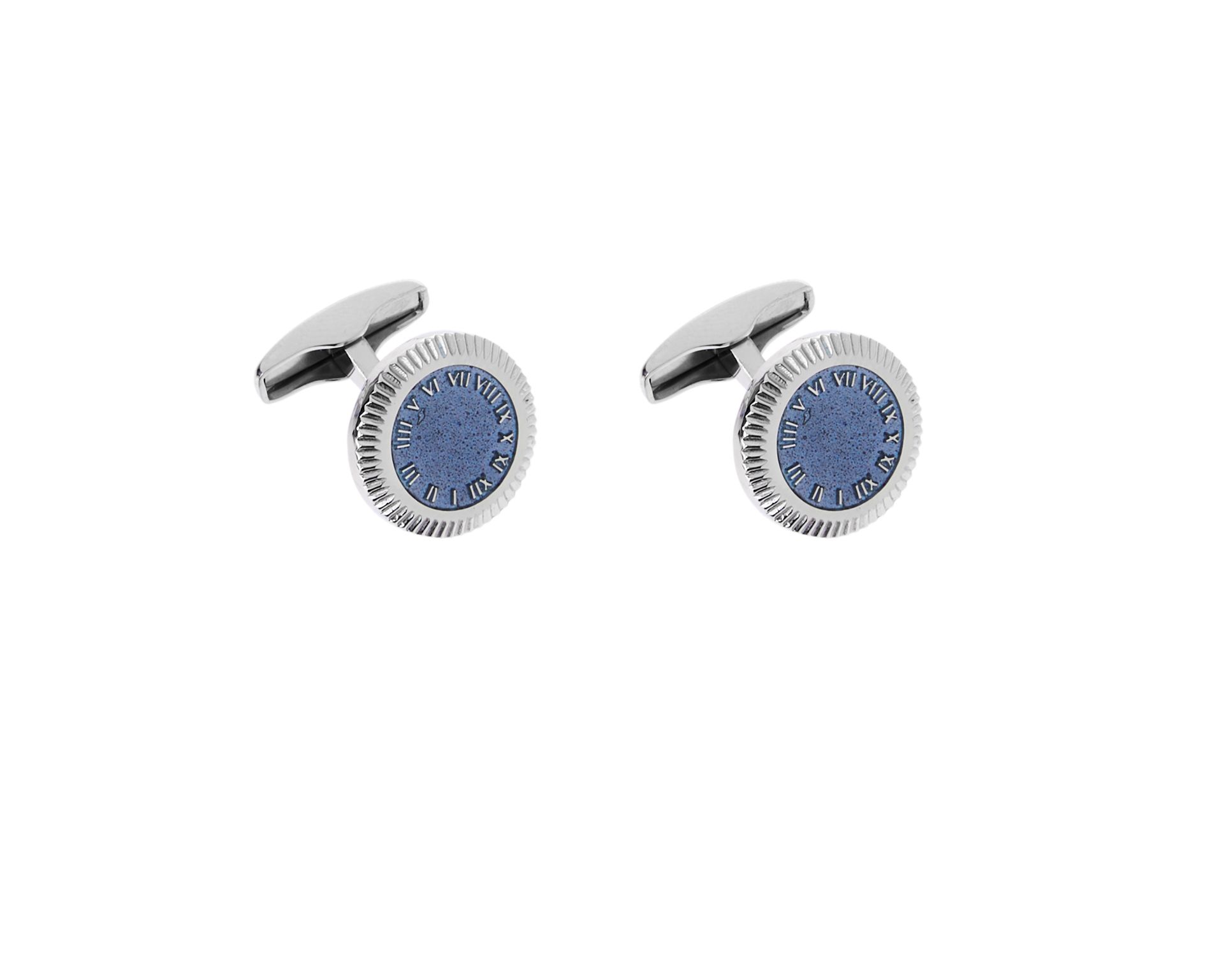 Gemelli Argento Con Ghiera Grigia Selezione Zanolli 169109 925gm632g