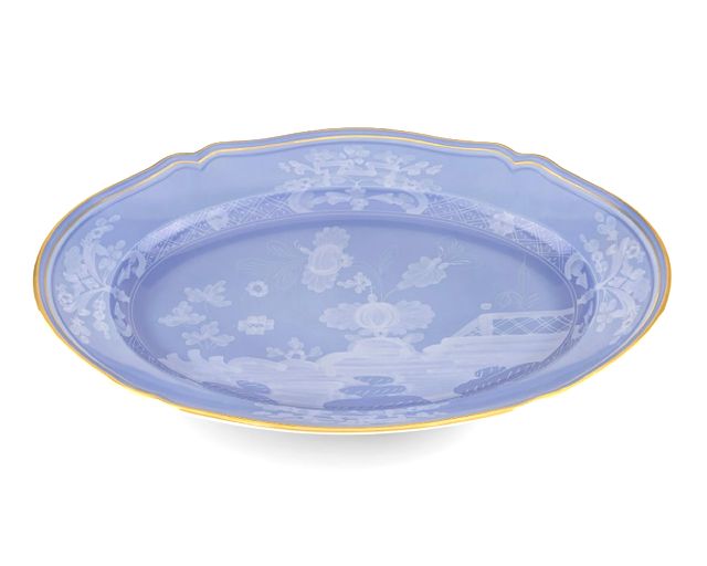 Oval Tray Oriente Italiano Pervinc Porcelain Richard Ginori 189287 F00300vs1300340a61