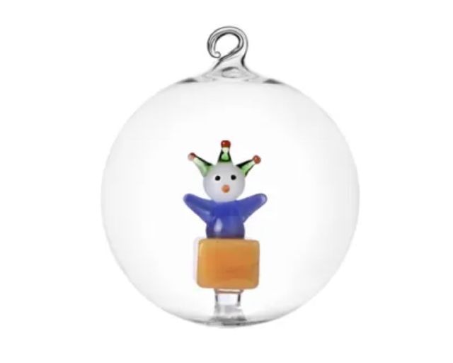 Christmas ball jack in the box