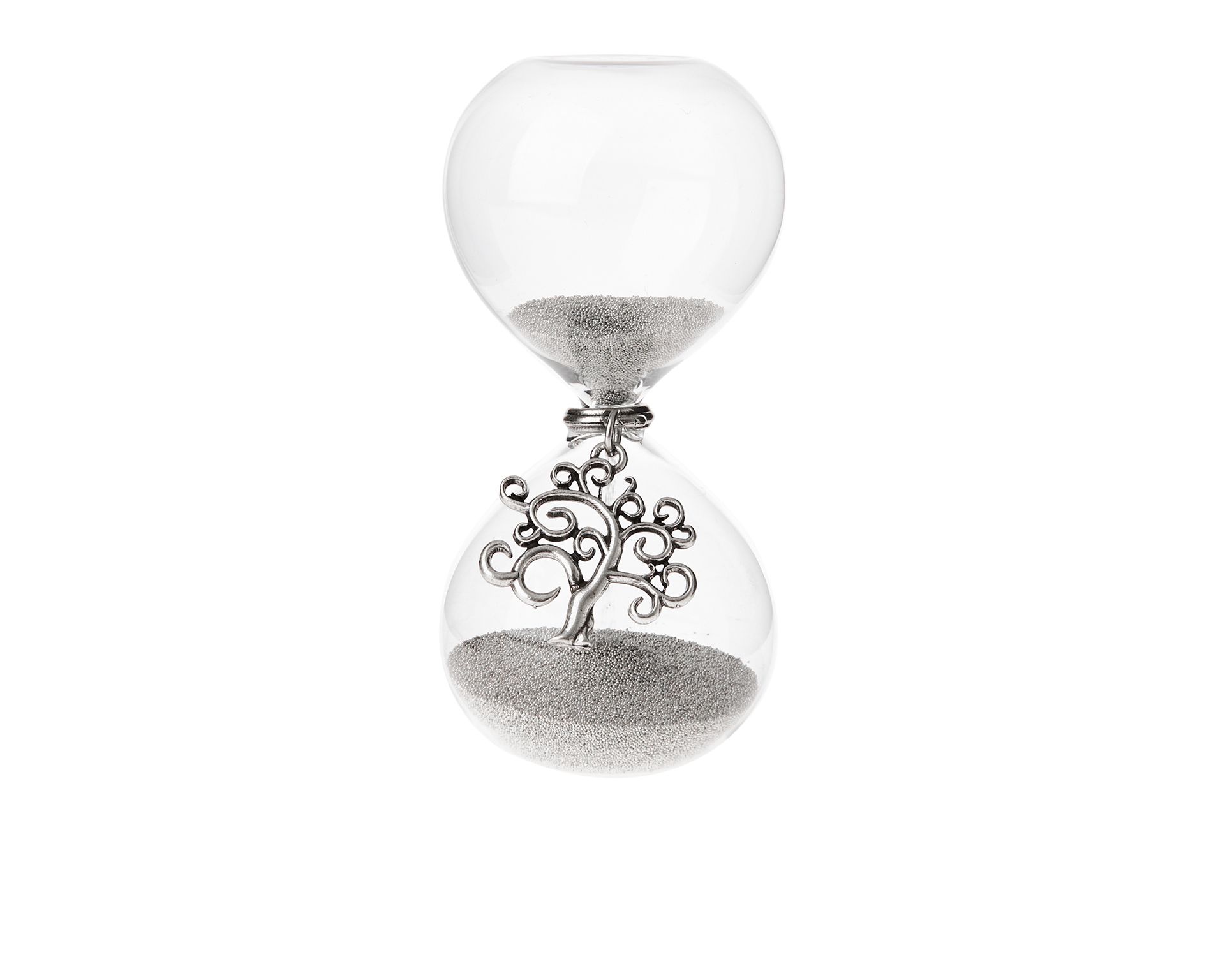 Clessidra Albero Della Vita Con Sabbia Argento E Scatola Regalo Selezione Zanolli 174341 912mz23751