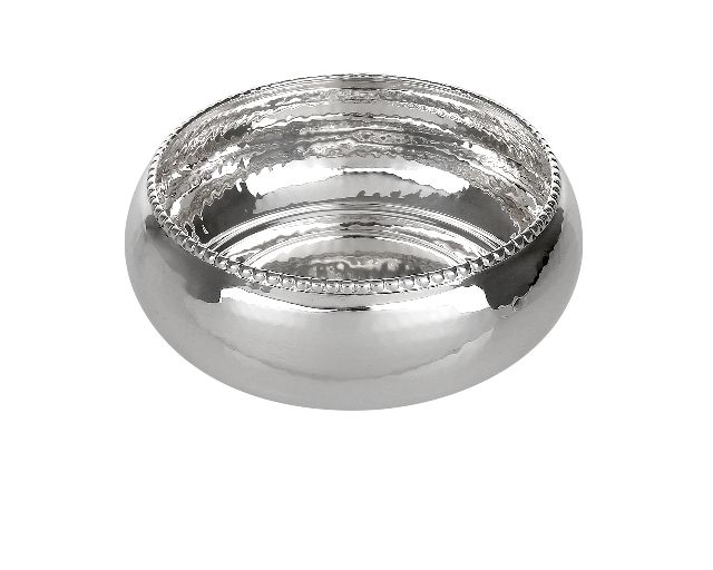 Round bowl silver plated in san marco style