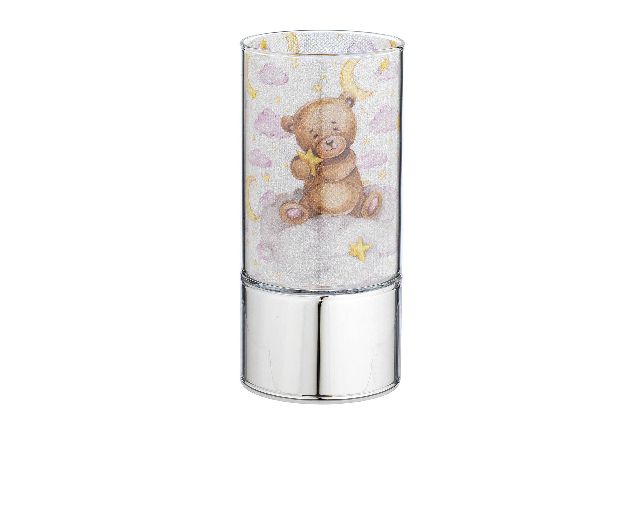 Lamp teddy bear pink