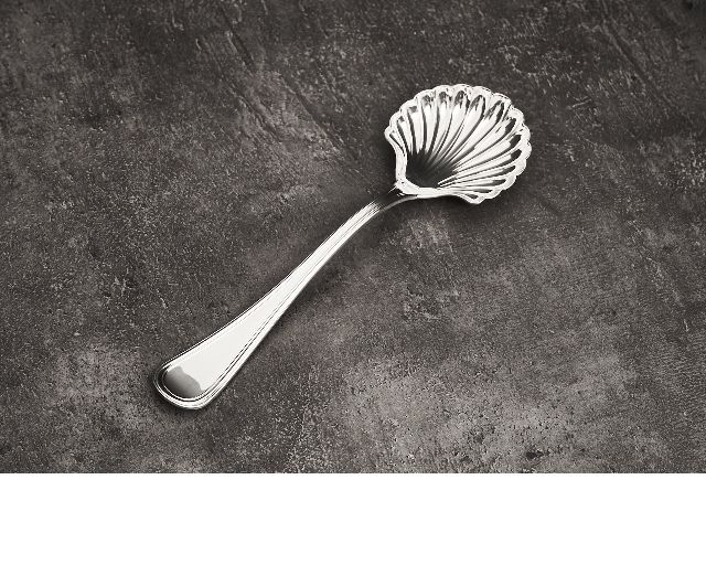 Strawberry spoon silver 111 grammi in english style
