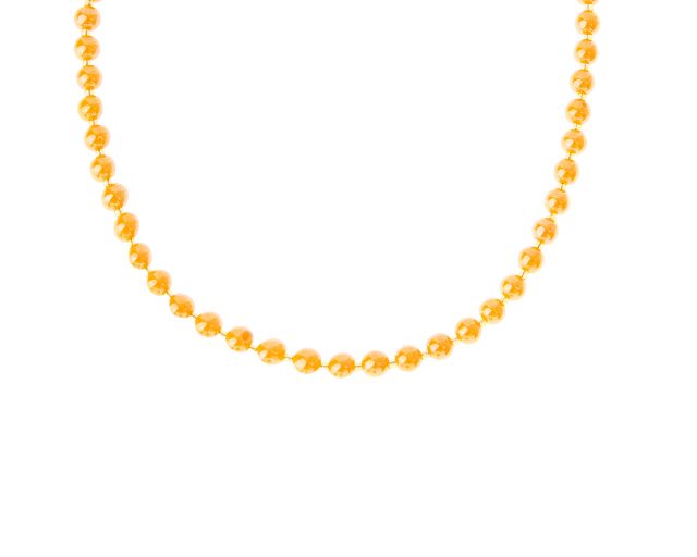 Collana perleadi arancione e corallo