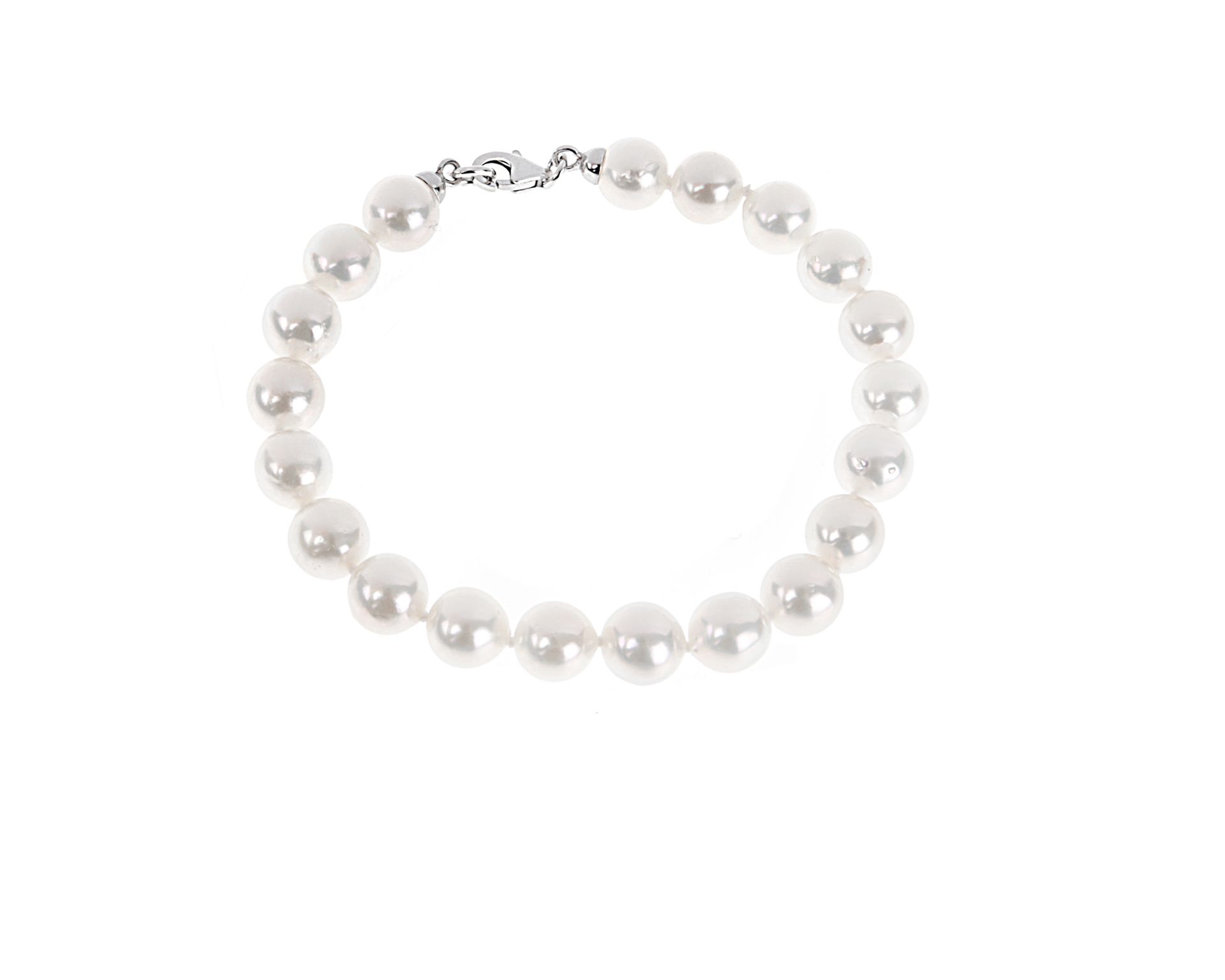 Bracelet Gold 750 And Akoya Pearls Selezione Zanolli