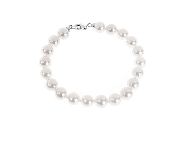 Bracelet gold 750‰ and akoya pearls
