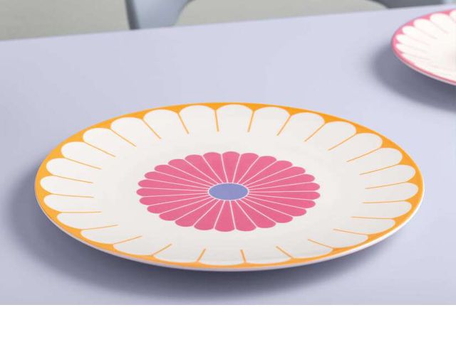 Serving Plate Fleur Couleur Porcelain Villeroy E Boch