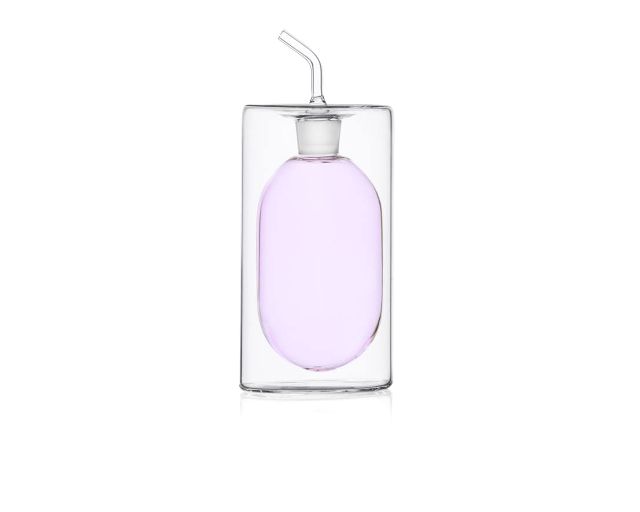 Oliera grande cilindro rosa
