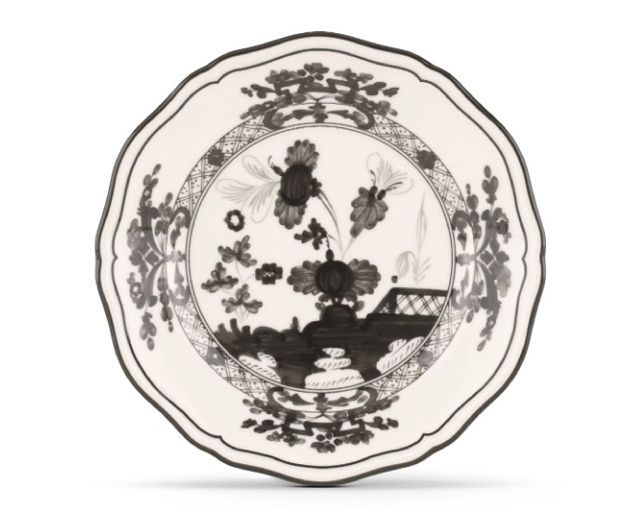 Piatto pane oriente italiano albus porcellana