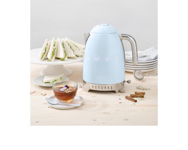 Bollitore A Temperatura Variabile Azzurro Smeg 149645 891klf04pbeu