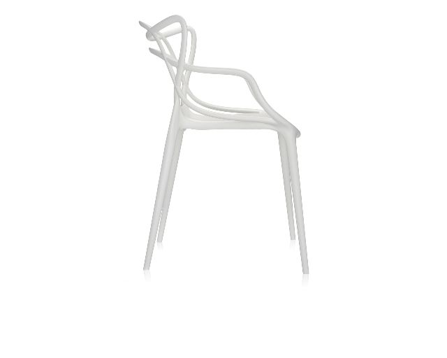 Set Di 4 Sedie Masters Bianche Kartell