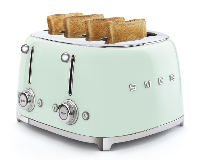 Tostapane 4 Fette Verde Pastello Smeg 189483 891tsf03pgeu