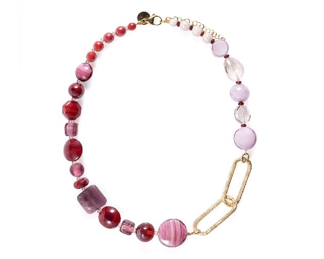 Necklace breeze murano glass