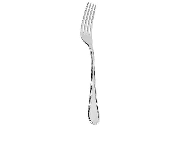 Table fork silver in english style