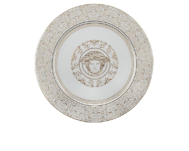 Charger plate medusa gala porcelain