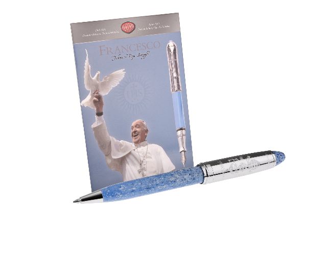 Ballpoint pen ipsilon papa francesco special edition