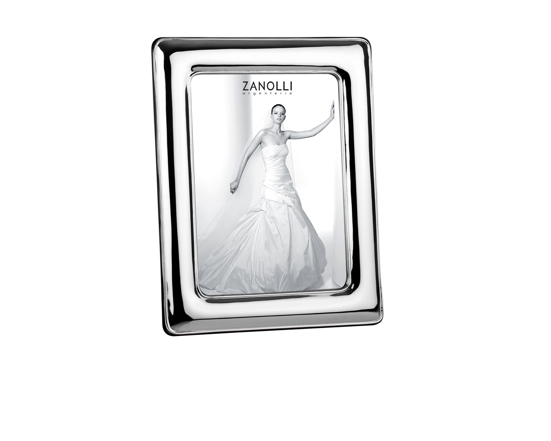 Cornice Argento A Fascia Bombata Selezione Zanolli 22175 5660431crr3