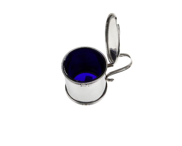 Mostardiera Argento Birmingham Gb 1909 1910 Selezione Zanolli 140588 V80r0797