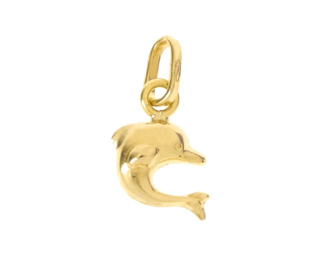 Ciondolo delfino oro 750‰