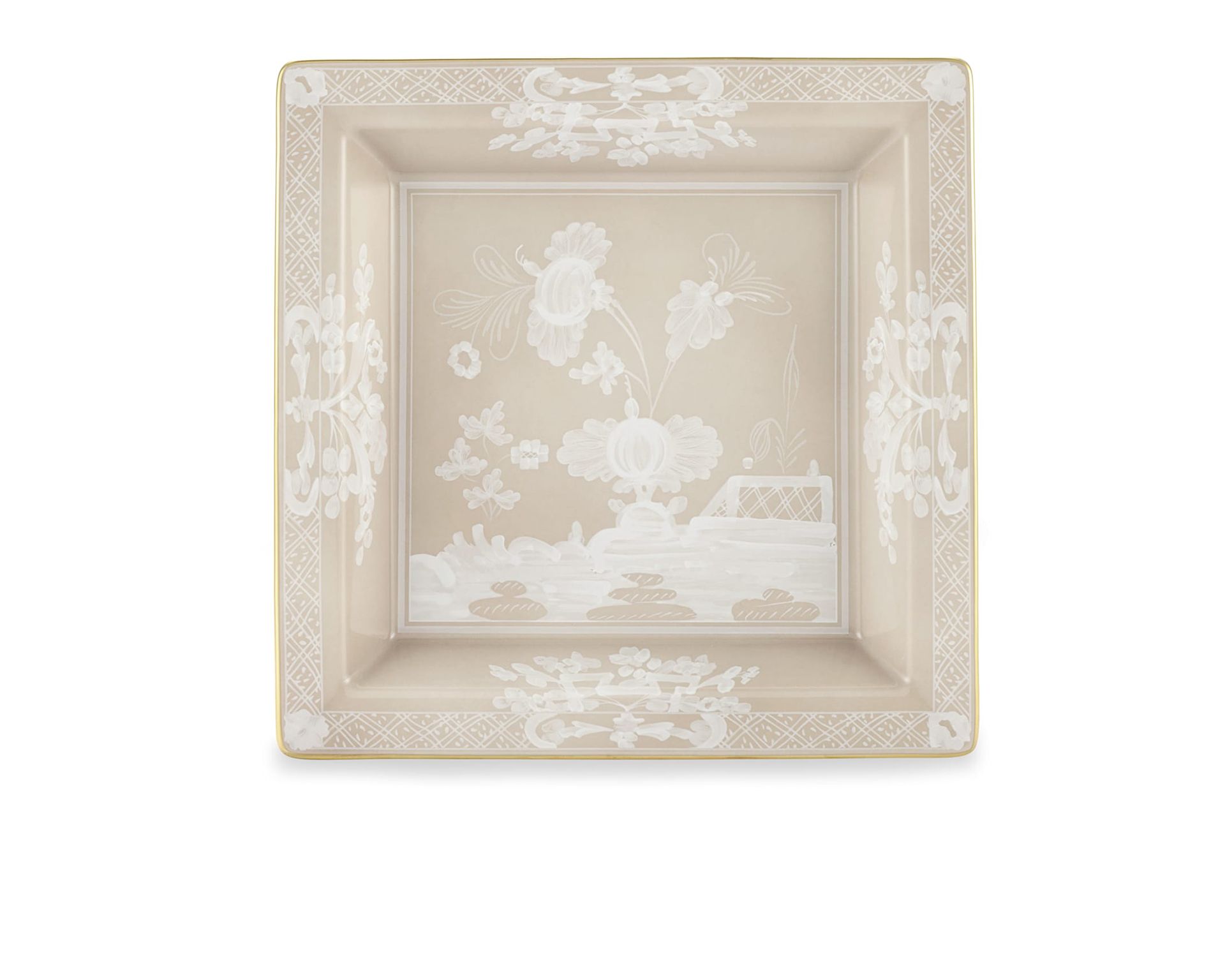 Valet Tray Oriente Italiano Meringa Porcelain Richard Ginori 186815 F01702g68360124b66