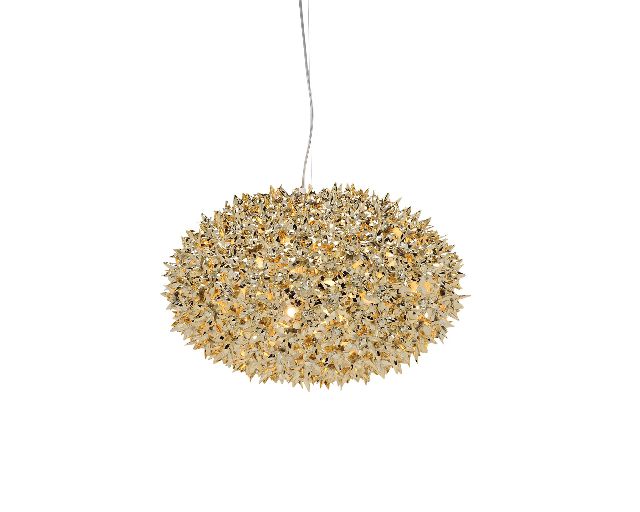 Lampada sospensione bloom oro