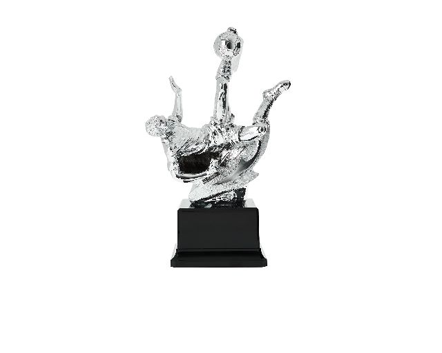 Trophy football player
