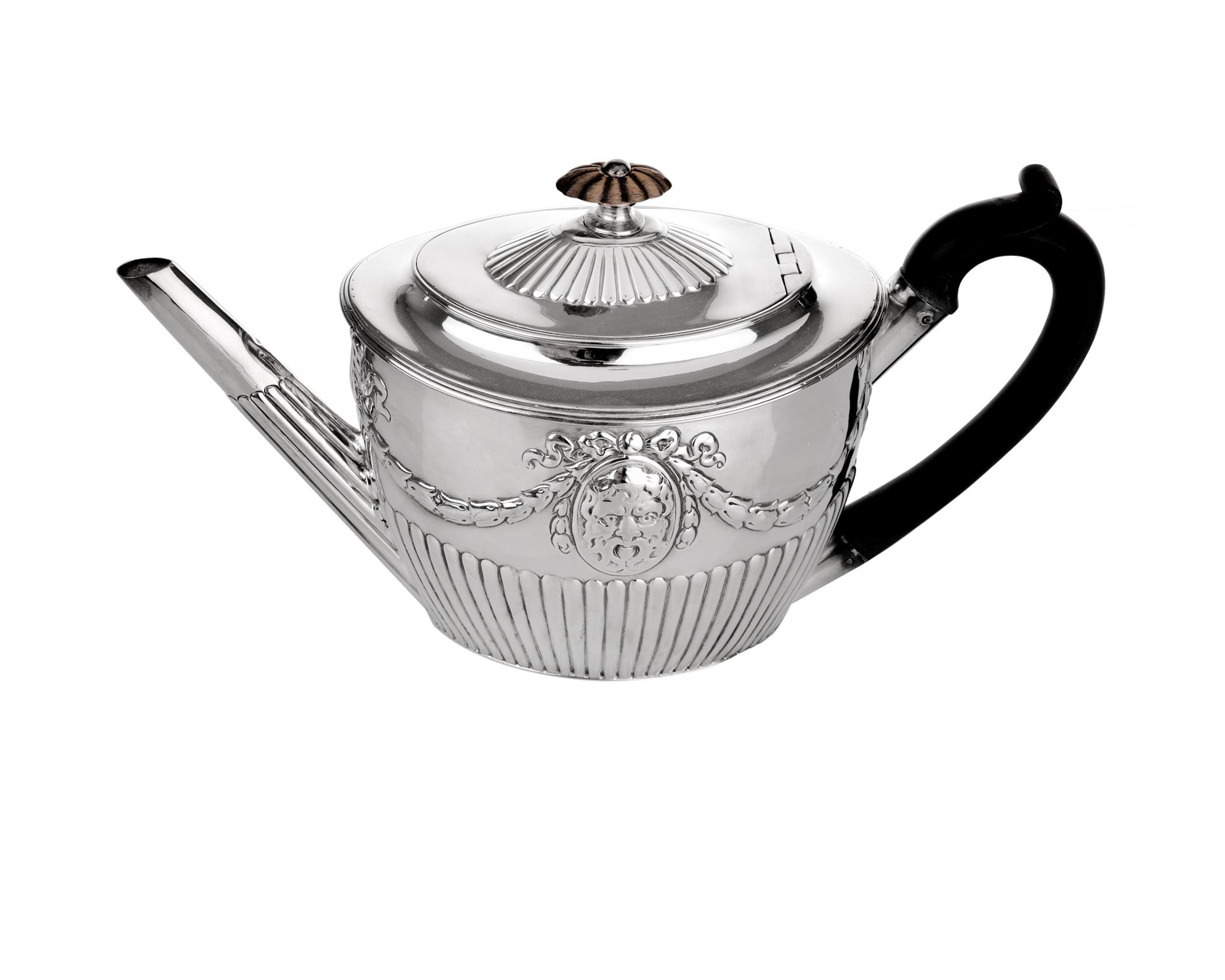 Teapot Silver London Gb 1801 1802 Selezione Zanolli 133573 V80r0065