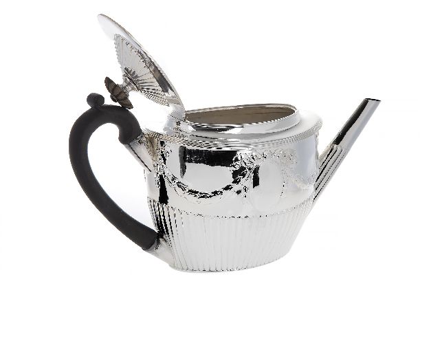 Teapot Silver London Gb 1801 1802 Selezione Zanolli 133573 V80r0065
