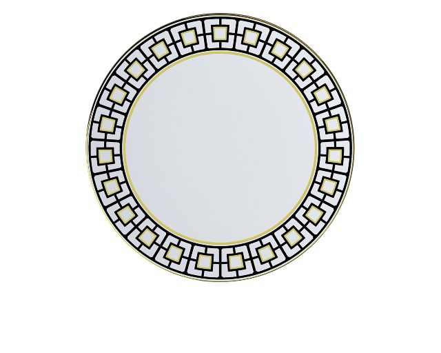 Dinner plate metrochic porcelain