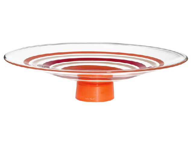 Piatto Mano Volante Vetro Di Murano Edizione Limitata Carlo Moretti 40503 677volapa